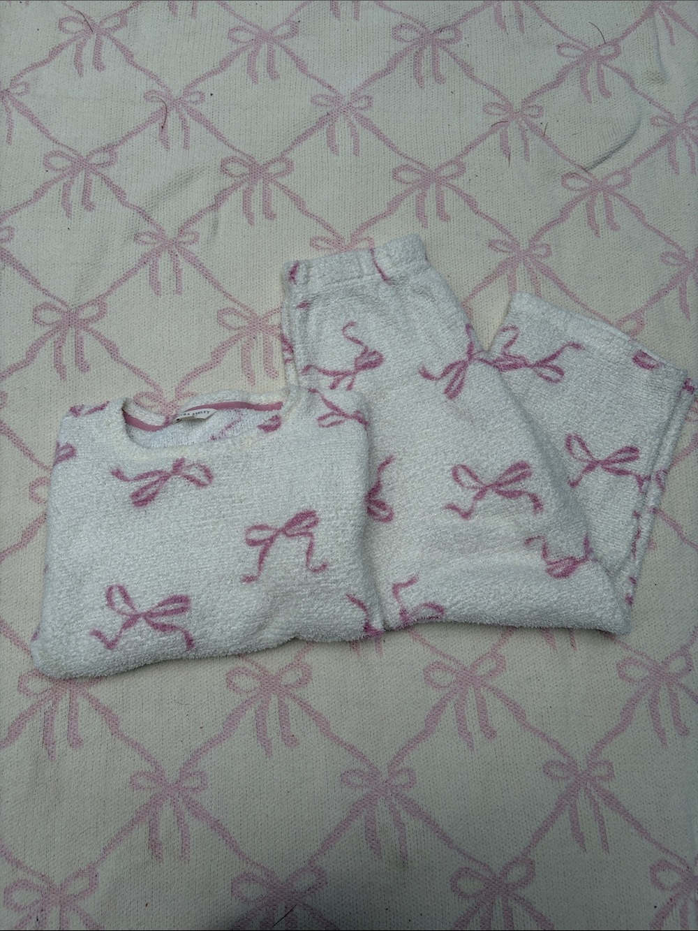 Bow Pajama Set